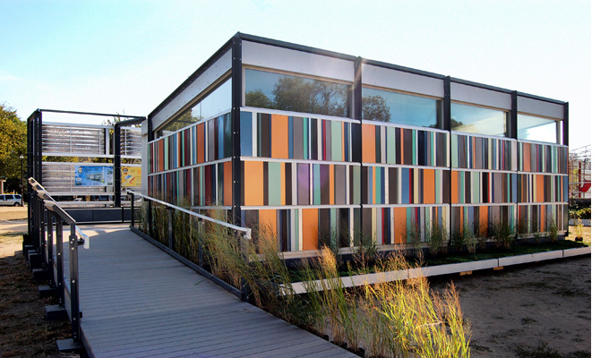 exterior view