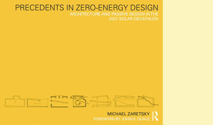 Precedents in Zero-Energy Design (cover)