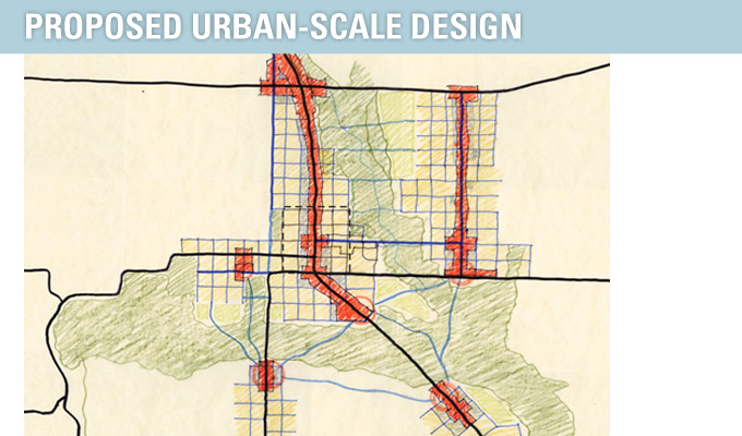 proposed urban-scale design