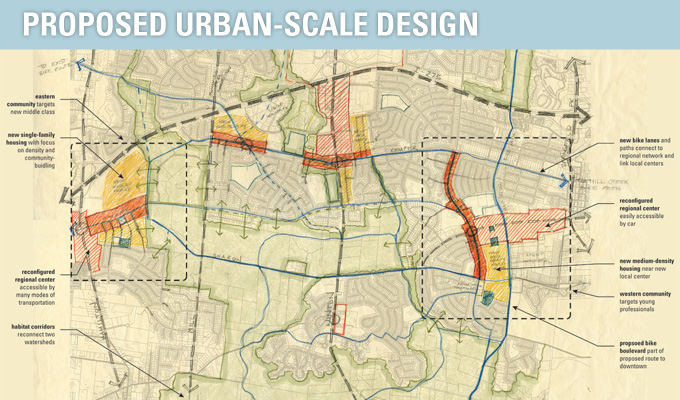 proposed urban-scale design